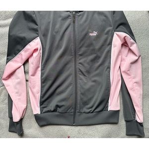 PUMA Pink & Gray Jacket size M
